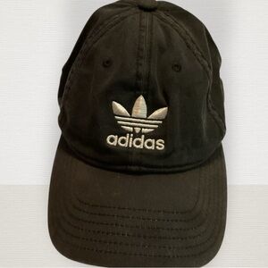 Adidas Black Cap with Silver Logo